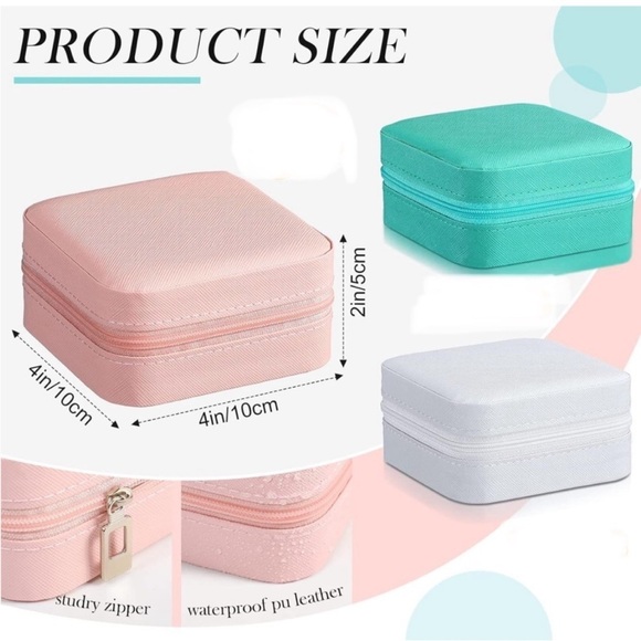 Small Jewelry Travel Box Organizer - Picture 2 of 2